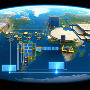 blue yellow globe Earth