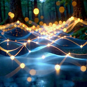 Abstract Landscape Photography: Conceptual representation of connection
