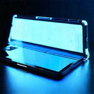 Tablet With Glowing Screen With Cell Phone