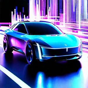 Innovative Electric Vehicle Design With Futuristic Design,
