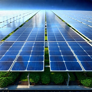 Innovative Renewable Energy Design With Large Solar