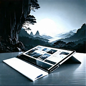Tablet With User Interface With Tablet Computer