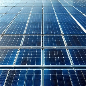 Solar Panel With Laser Scanning With Large Solar