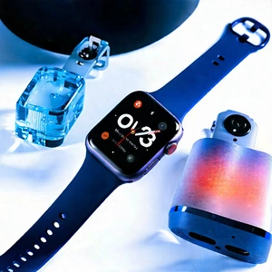 Smart watch with streaming content