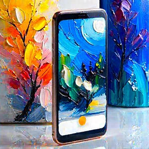 Smartphone With Streaming Content With Cell Phone