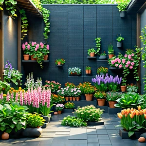 Lifestyle Unreal Engine: Spring gardening during festival time