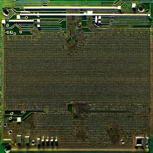 Circuit board with laser scanning