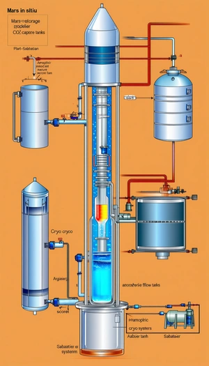The Image Is A Detailed Drawing Of A Chemical Plant, Showing The Process Of Making A Product