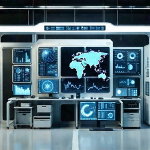 Educational Technology In Manufacturing Facility With Image, There