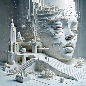 Tech Digital Art: Big data visualization