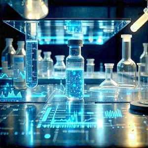 Healthcare Technology In Modern Laboratory With Laboratory Setting