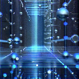 Close-up of sensor array