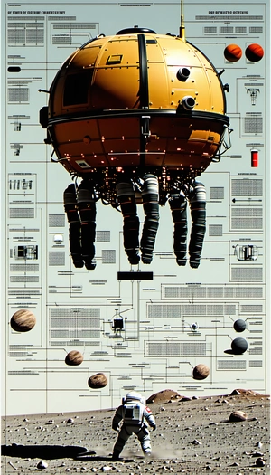 detailed diagram spacecraft