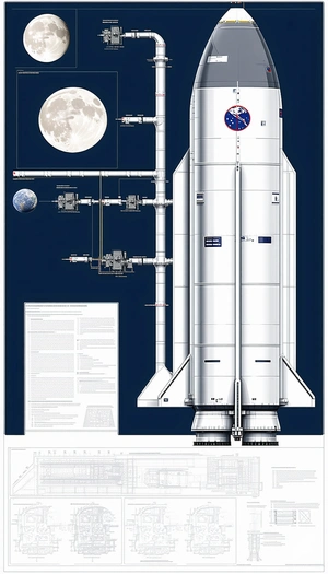 poster that space shuttle