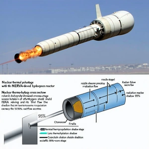 A Rocket Being Launched Into Space