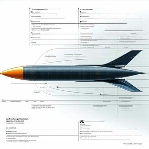 A Diagram Is Displayed, Showing The Different Parts Of A Rocket