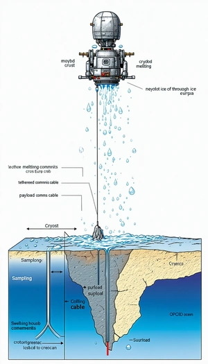 A Diagram Of A Submarine, With A Focus On The Submarine's Cooling System