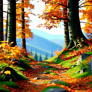 Lifestyle Tilt-shift Photography: Autumn Hike During Autumn With Beautiful Forest