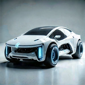 Innovative Electric Vehicle Design With Futuristic Sleek
