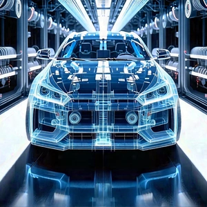 Automotive technology in manufacturing facility