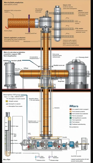 The Image Is A Diagram Of A Chemical Plant, Showing The Various Stages Of Production