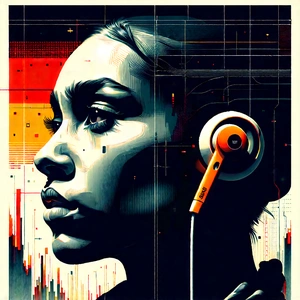 Wireless earbuds with data visualization