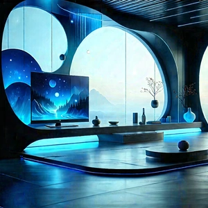 Futuristic smart home