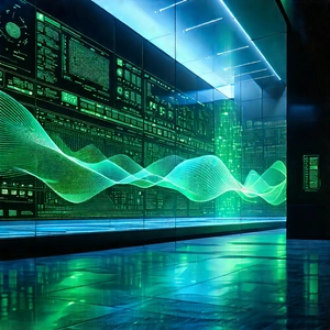 Big Data Visualization With Large Glass
