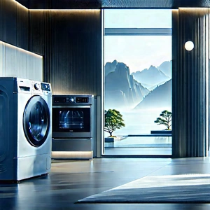 Innovative Smart Appliance Design With Large, Modern