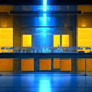 Futuristic Research Laboratory With Large, Open