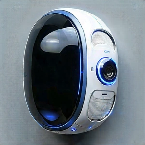 Innovative Wearable Device Design With White Blue