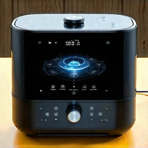 Innovative Smart Appliance (design:1.26) With Black Silver