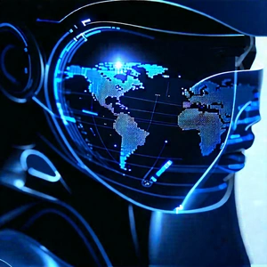 Tech Abstract Design: Innovative wearable device (design:1.23)