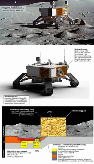 The Image Is A Collage Of Various Pictures And Descriptions Related To Space Exploration