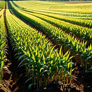 Agricultural Technology In Design Studio With Large Field