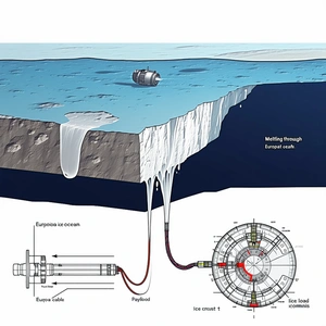 A Large Iceberg Floating In The Ocean