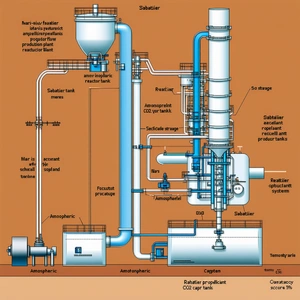 detailed diagram chemical plant