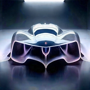 Automotive Technology In (design:1.44) Studio With Futuristic Sleek