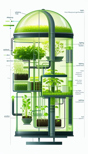 detailed drawing plant tower
