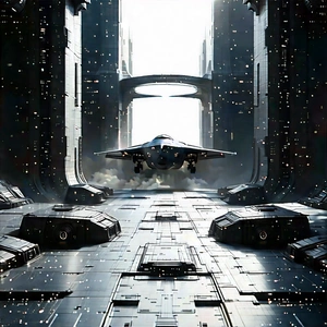Aerospace Technology In Tech Office With Image, Fighter