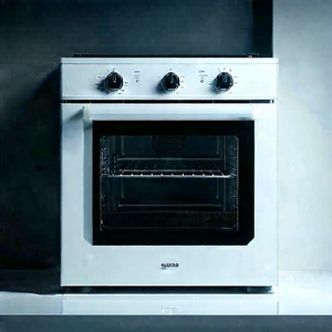 Innovative Smart Appliance (design:1.2) With White Oven
