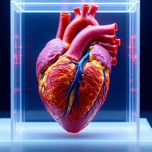 A Close-up Of A Heart, Showcasing Its Intricate Details