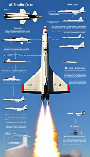 The Image Is A Diagram Of A Jet Engine, Showing The Various Components And Their Functions