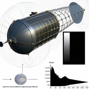 The Image Is A Diagram Showing The Dynamics Of A Spacecraft