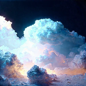 Cloud Computing Visualization With Beautiful Scene