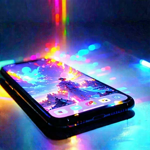 Smartphone With Streaming Content With Cell Phone