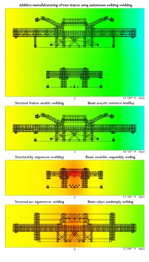The Image Is A Series Of Diagrams Illustrating The Process Of Constructing A Large Building