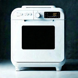 Innovative Smart Appliance (design:1.29) With White Oven