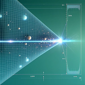 graphic representation space probe