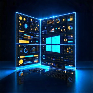 Big Data Visualization With Large, Blue,